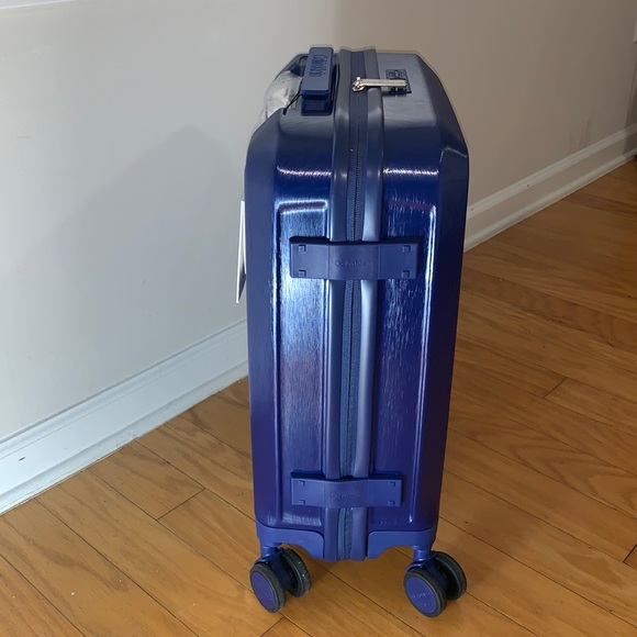 Calvin Klein Royal Blue Hard-Case 20” Carry-On - Picture 6 of 17